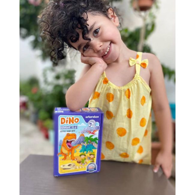Arkerobox - Set arheologic educational si puzzle 3D, Dino JEMARK2162