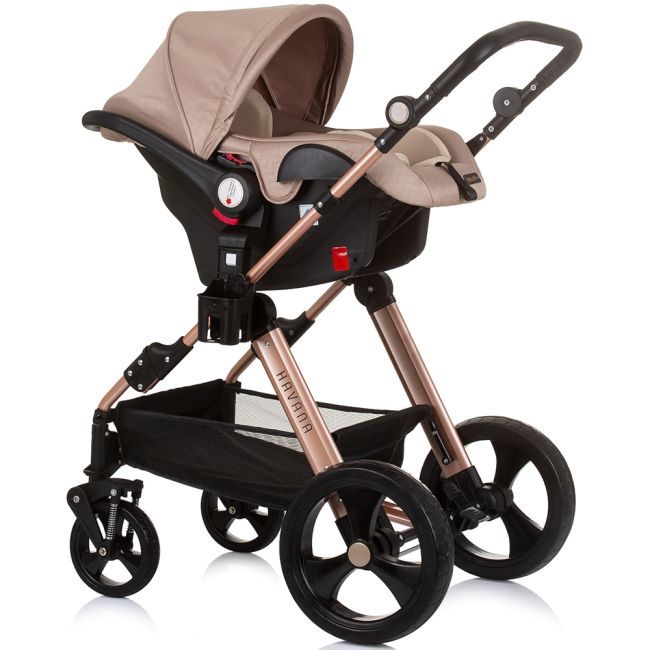 Carucior chipolino havana 3 in 1 golden beige hubst-kkha02405gb