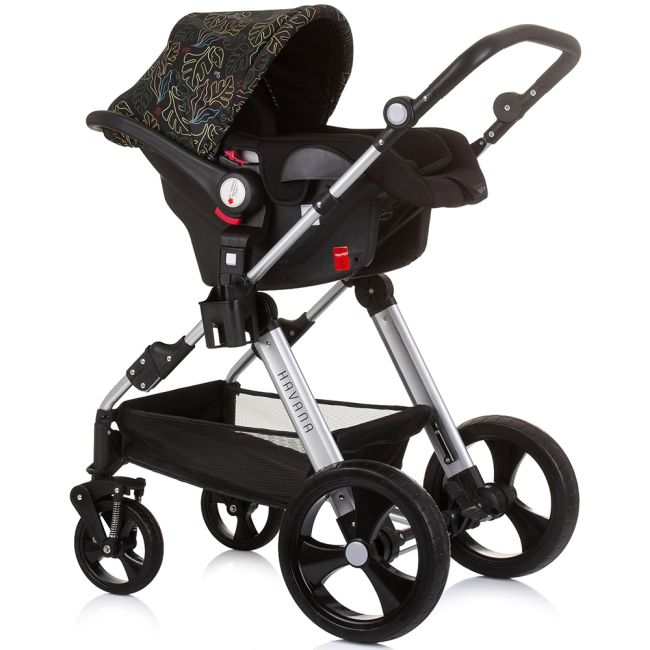 Carucior chipolino havana 3 in 1 obsidian leaves hubst-kkha02403ol