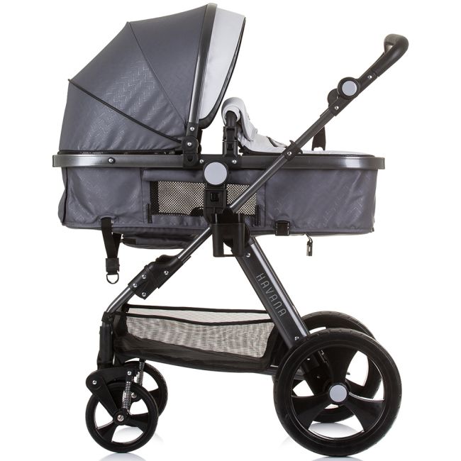 Carucior chipolino havana 3 in 1 silver grey hubst-kkha02404sg