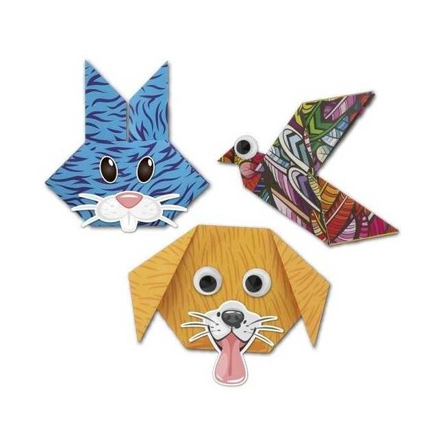 Kit Origami 18 foi cu stickere Moxy GR100096 BBJGR100096_Animale