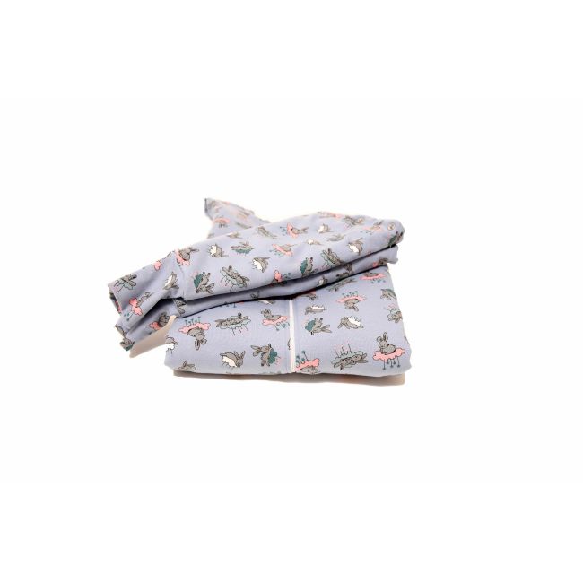 Sac de dormit cu picioruse si cu maneci,  Bunny Blue, 110 cm, 2 Tog KDEJPIC1102BUNB