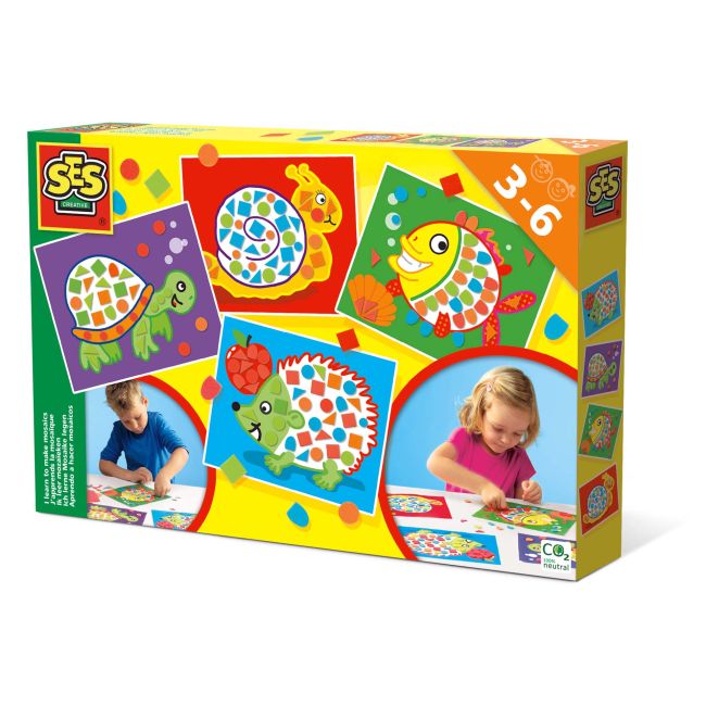 Set creativ - Invat sa creez tablouri cu mozaic TSG23863
