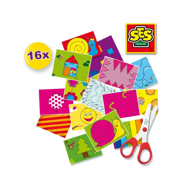 Set creativ - Invat sa folosesc foarfeca TSG23825