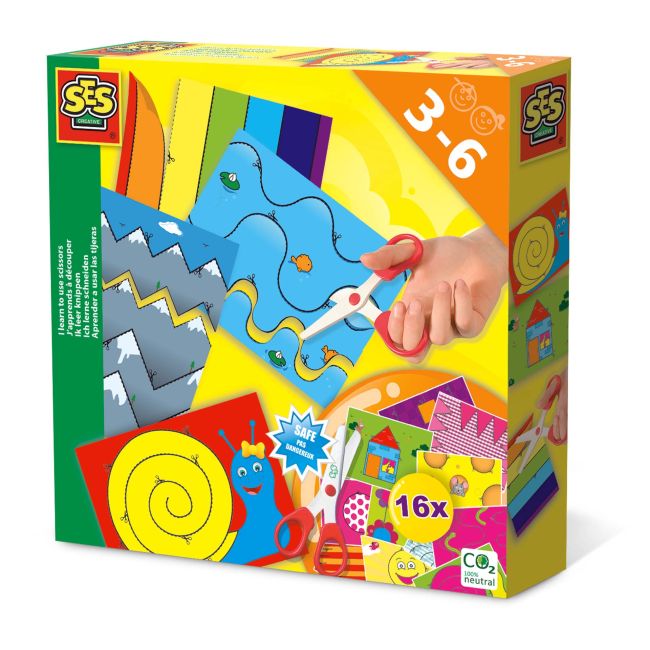 Set creativ - Invat sa folosesc foarfeca TSG23825