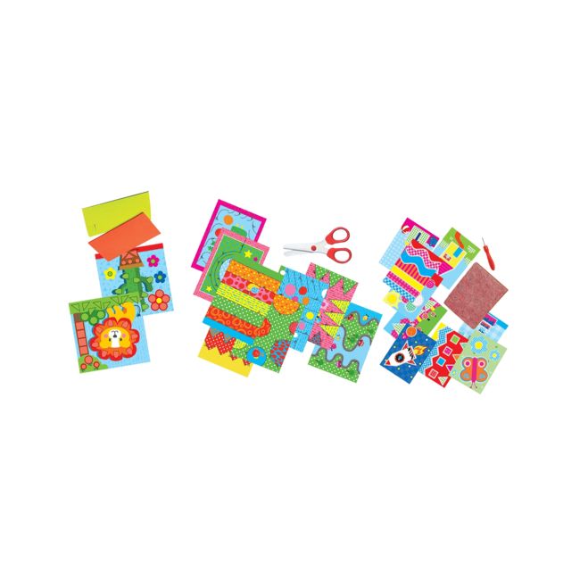 Set creativ - Invat sa tai, sa perforez si sa creez mozaicuri TSG23890
