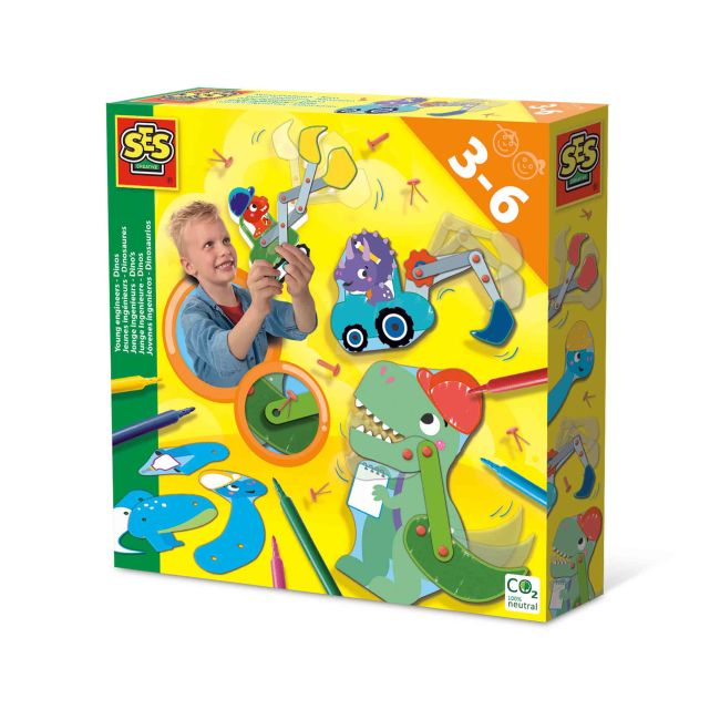 Set creativ - Tanarul inginer, dinozauri TSG42451