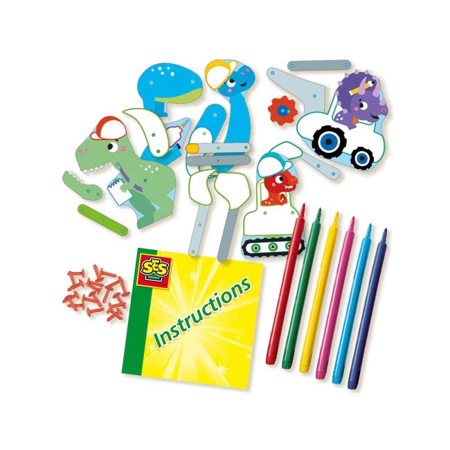Set creativ - Tanarul inginer, dinozauri TSG42451