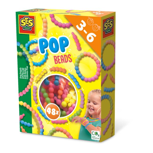 Set creativ copii - Bratari cu margele pop TSG23679
