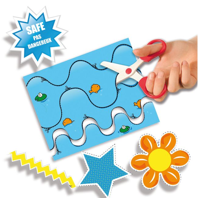 Set creativ copii - Invat sa folosesc foarfeca XXL TSG23869