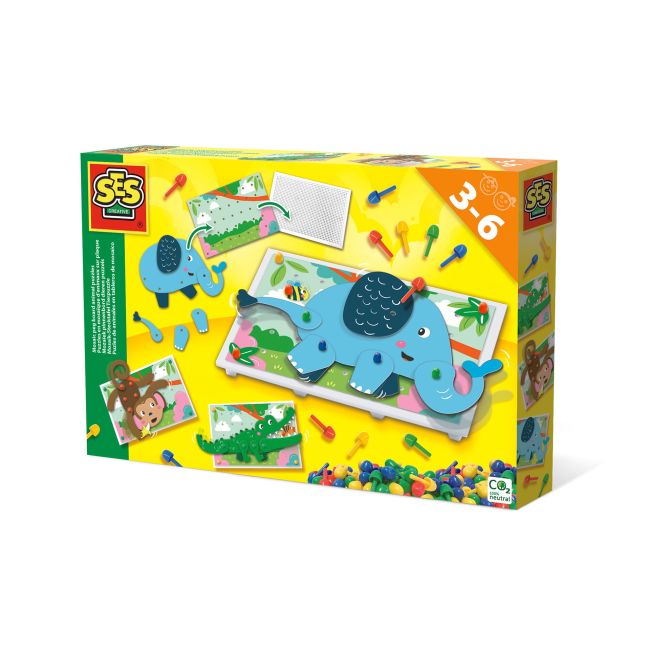 Set creativ mozaic - Puzzle-uri cu animale TSG32485