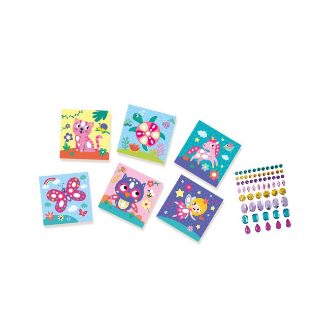 Set creativ pentru copii cu diamante autocolante TSG32479