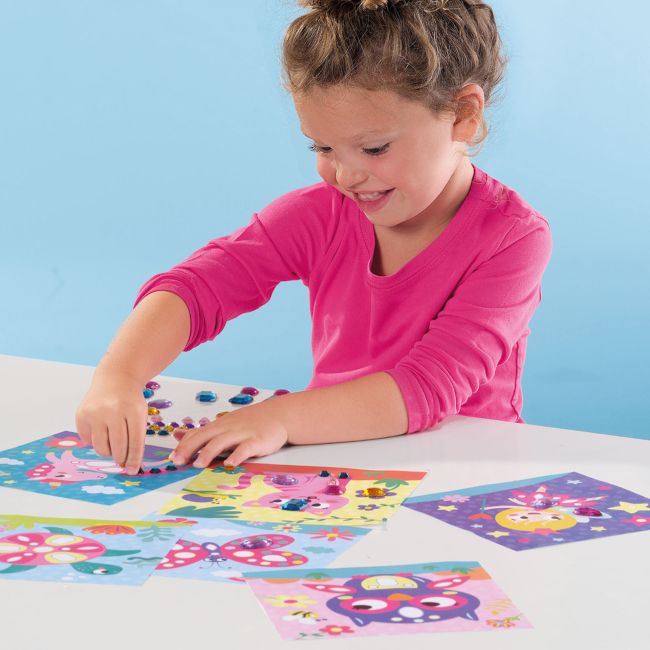 Set creativ pentru copii cu diamante autocolante TSG32479