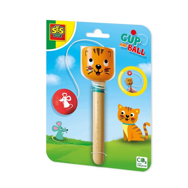Joc de indemanare - Pisica si soricel - Kendama TSG32523