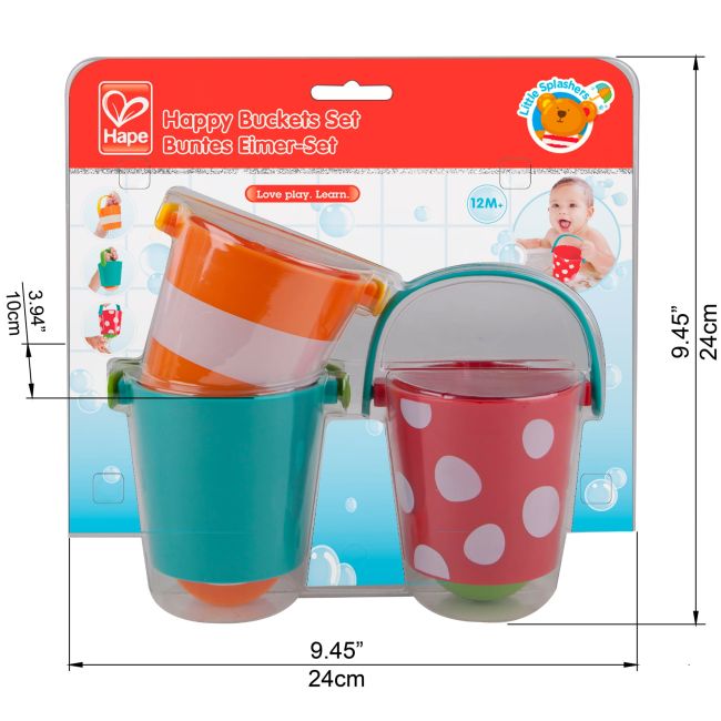 Jucarie de baie - Set de galeti Happy TSG37880