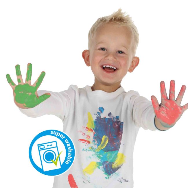 My first - Set acuarele pentru degete si tablouri cu dinozauri TSG42441
