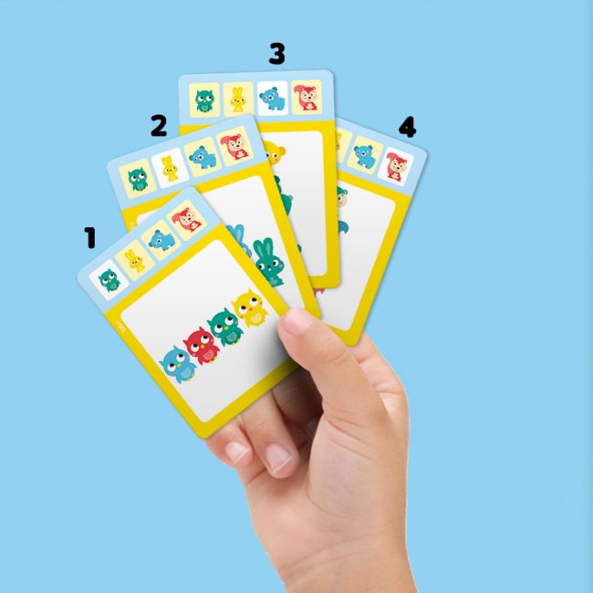 Set de 3 jocuri copii - Ludo, Quartet si Blocuri de viteza TSG32505