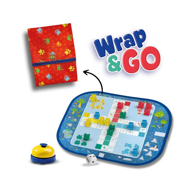 Set de 3 jocuri copii - Ludo, Quartet si Blocuri de viteza TSG32505