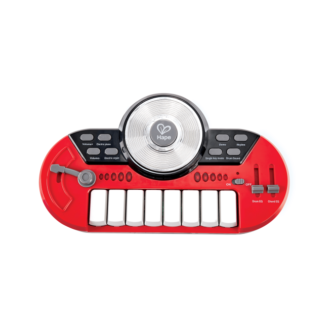 Set tobe si orga de jucarie din lemn pentru copii TSG37889