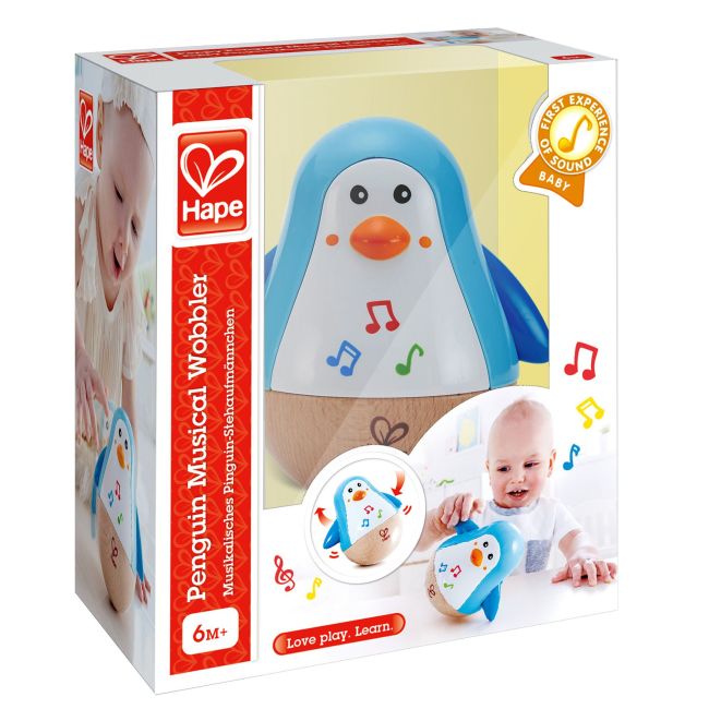 Jucarie din lemn - Pinguin Hopa Mitica TSG25394