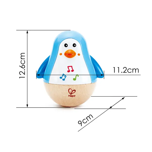 Jucarie din lemn - Pinguin Hopa Mitica TSG25394