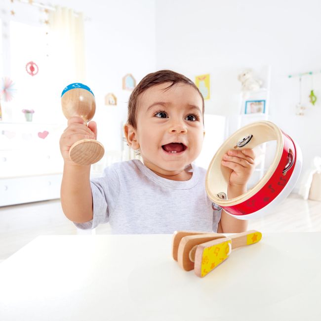 Jucarie din lemn - Set de percutie junior TSG25499