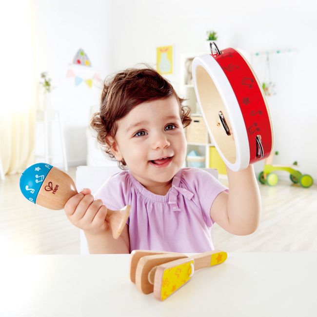 Jucarie din lemn - Set de percutie junior TSG25499