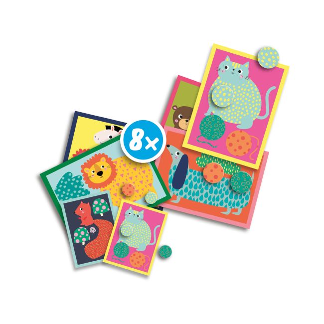 My first - Set creativ animale autocolante TSG23623