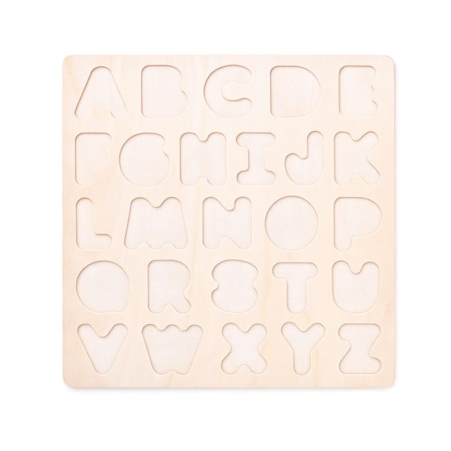 Puzzle din lemn - Alfabet