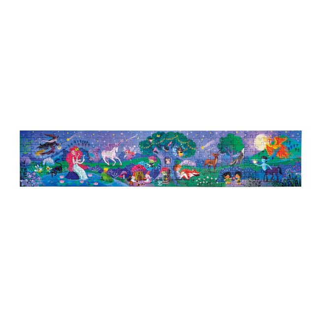 Puzzle pentru copii fosforescent cu Zane (200 piese, 1.5m)