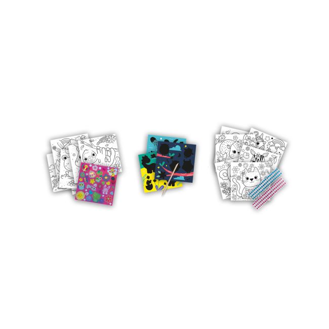 Carte cu activitati cu diamante 3 in 1