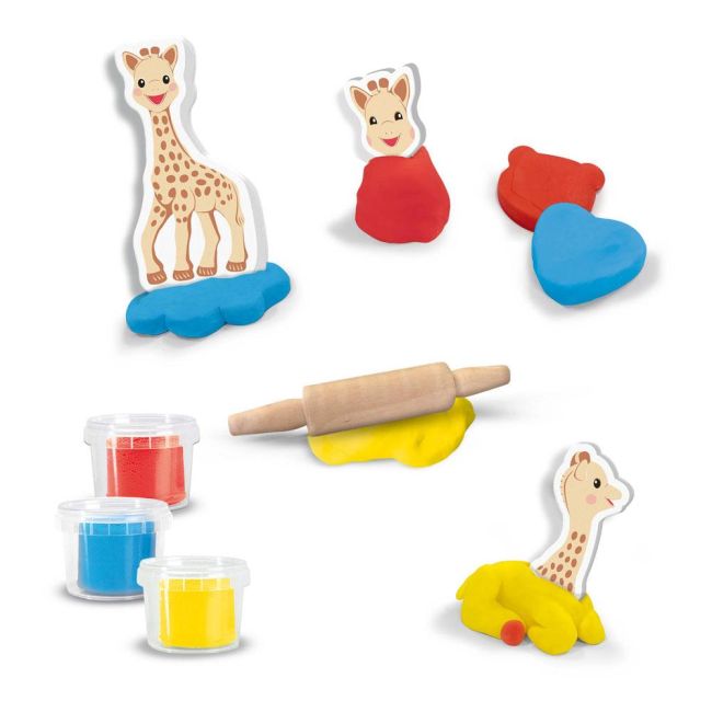 Girafa Sophie - Animale din plastilina
