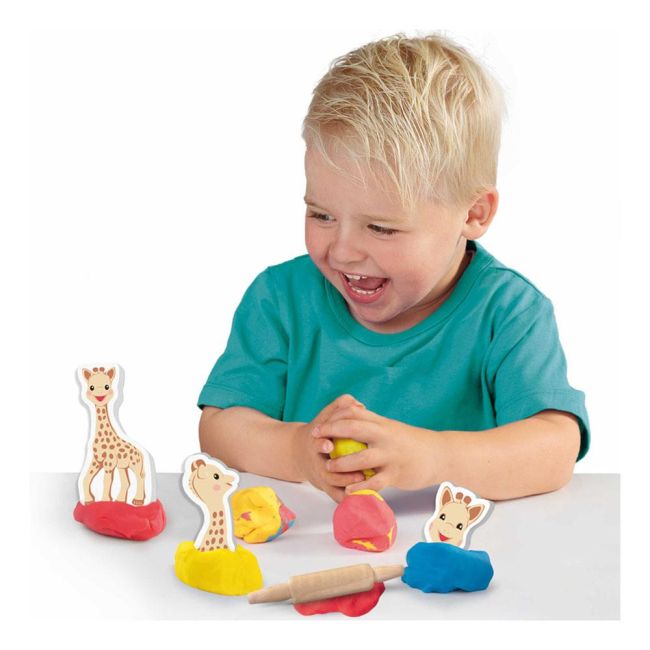 Girafa Sophie - Animale din plastilina