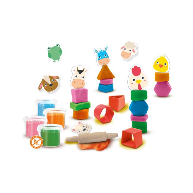 My first - Animale din plastilina de stivuit