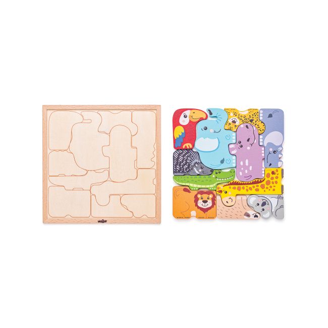 Puzzle de forme - Animale