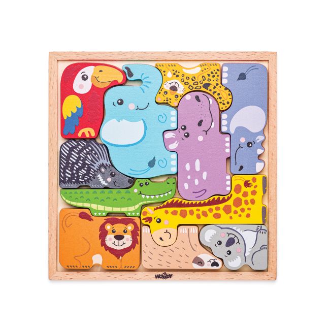 Puzzle de forme - Animale