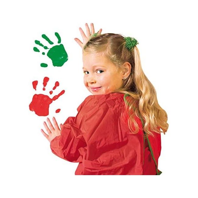 Set acuarele pentru degete 4 culori ECO