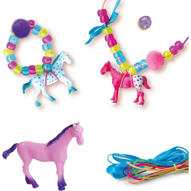 Set creativ - Bijuterii cu pompoane caluti