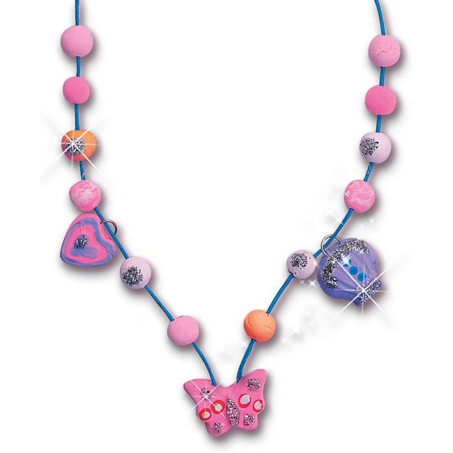Set creativ copii - Creez bijuterii din plastilina