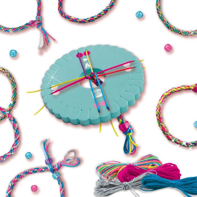 Set creativ pentru copii - Bratarile prieteniei