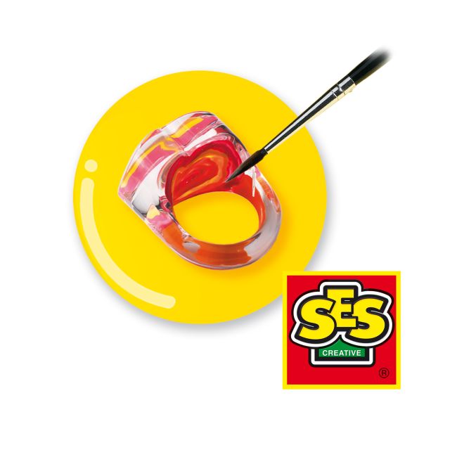 Set creativ pentru copii - Inele si bratari de decorat