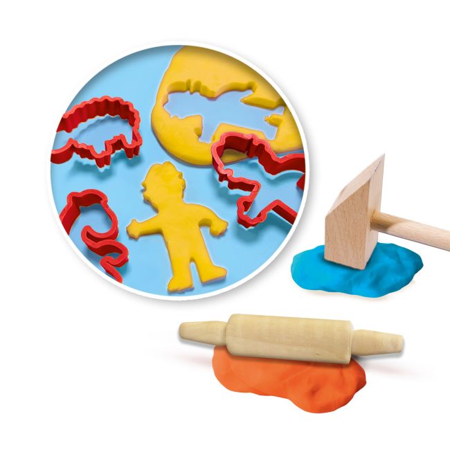 My first - Mega set de plastilina cu unelte