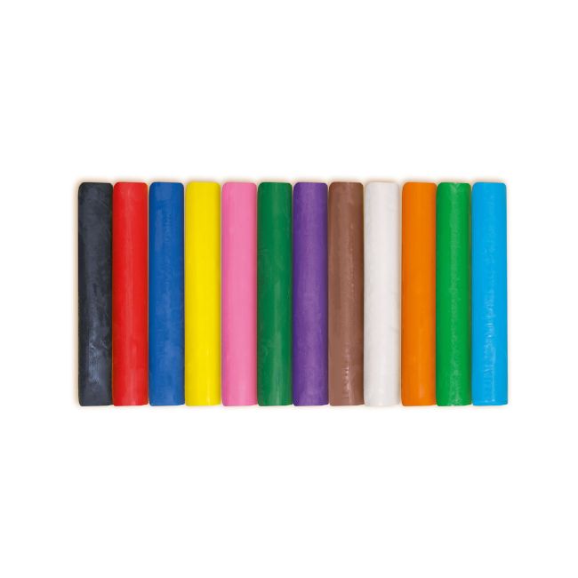Plastilina colorata pentru copii (12x180 gr.)