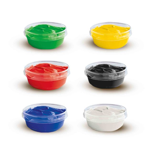 Set acuarele pasta guasa (6 x 45ml)