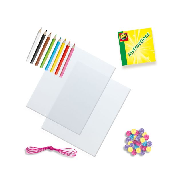 Set creativ - Bratari cu pandantive fete la moda