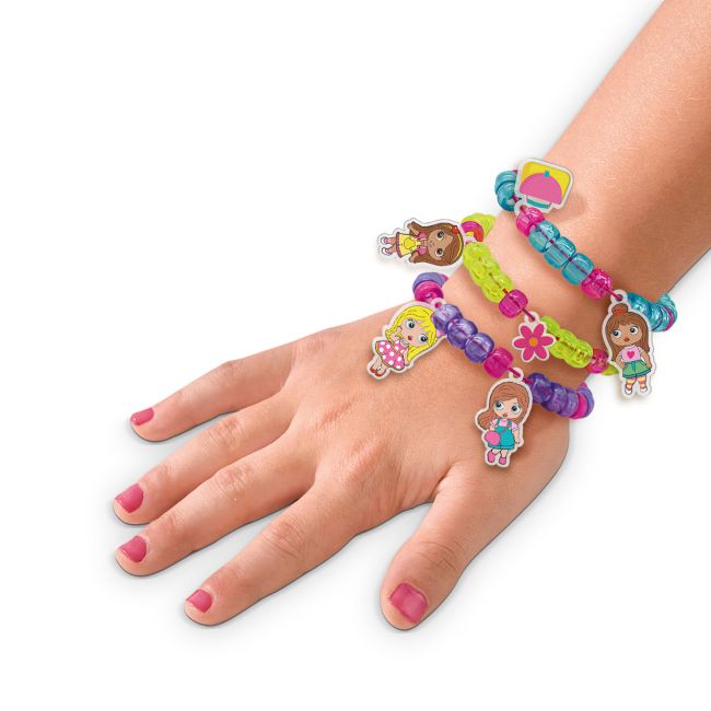 Set creativ - Bratari cu pandantive fete la moda