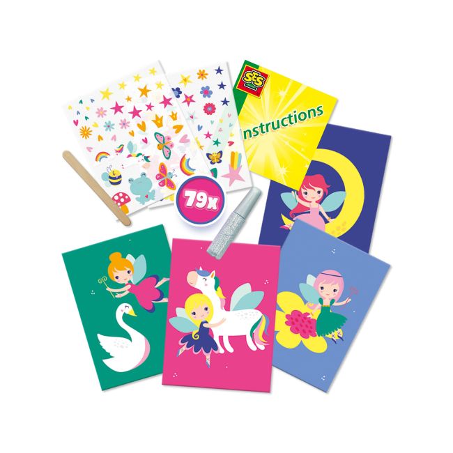 Set creativ - Felicitari prin transfer metalic