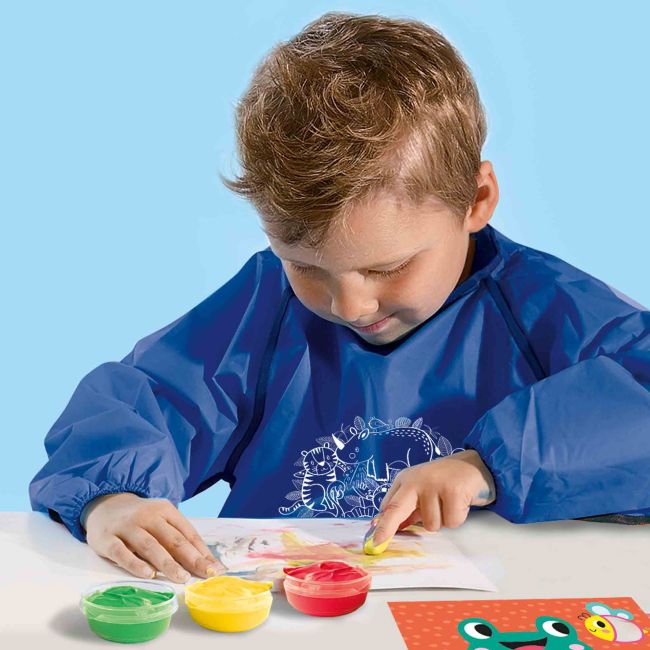 Set creativ - Set acuarele pentru degetele si carduri ECO