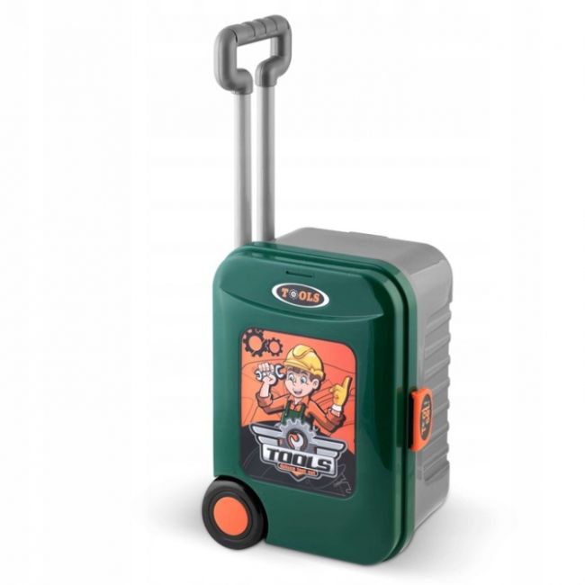 Atelier de lucru 3 in 1 cu unelte pentru copii ricokids 772300 - verde edeedi772300