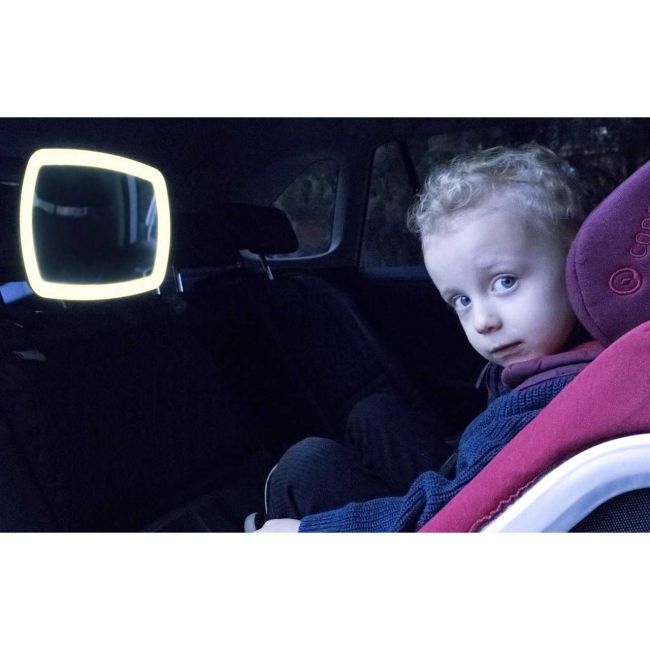 Oglinda Auto Retrovizoare cu LED 29x19 cm Tuloko TL016 BBJTL016_Negru